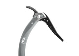 Petzl Quark With Adze Ice Tool - Steel Spike Front Angle