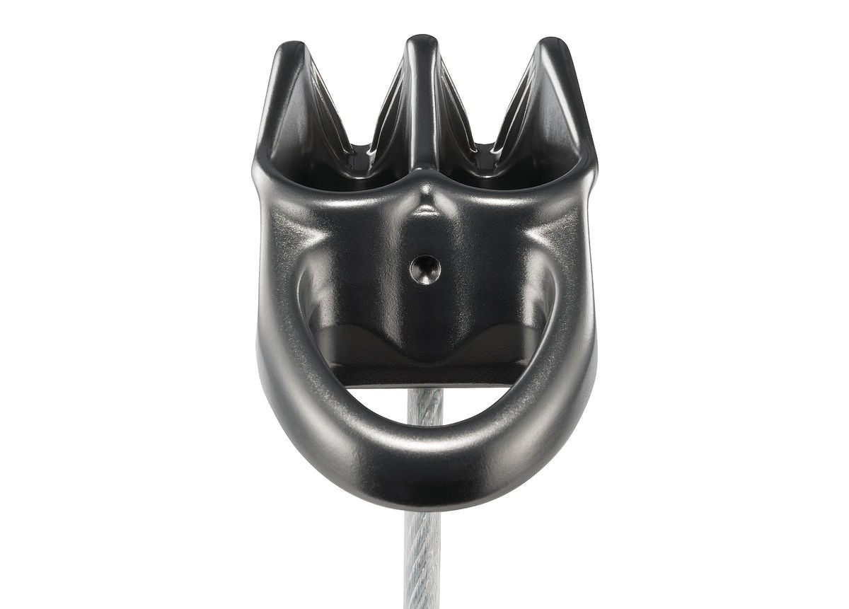 Petzl Reverso Belay-Rappel Device Grey - Back