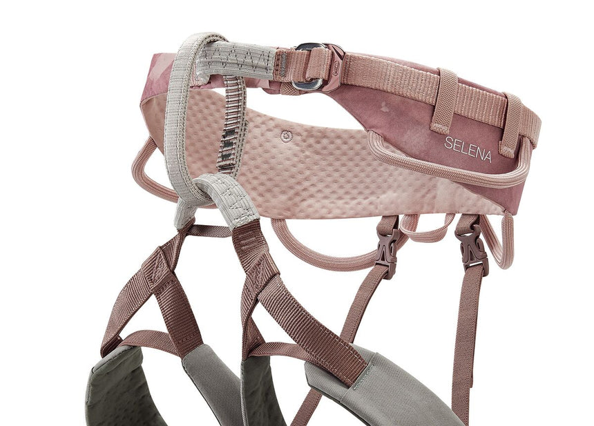 Petzl Selena Women's Climbing Harness Rose - Freedom of movement