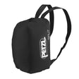 Petzl Split Rope Bag Gray - Front Angled View