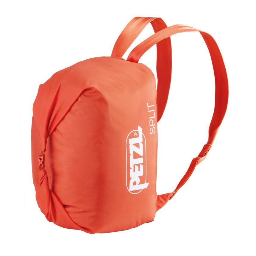 Petzl Split Rope Bag Red/Orange - Easy and functional