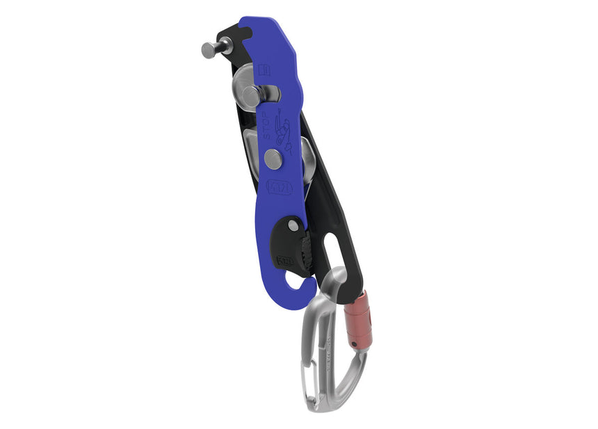 Petzl Stop Assisted Braking Descender - Carabiner Attached