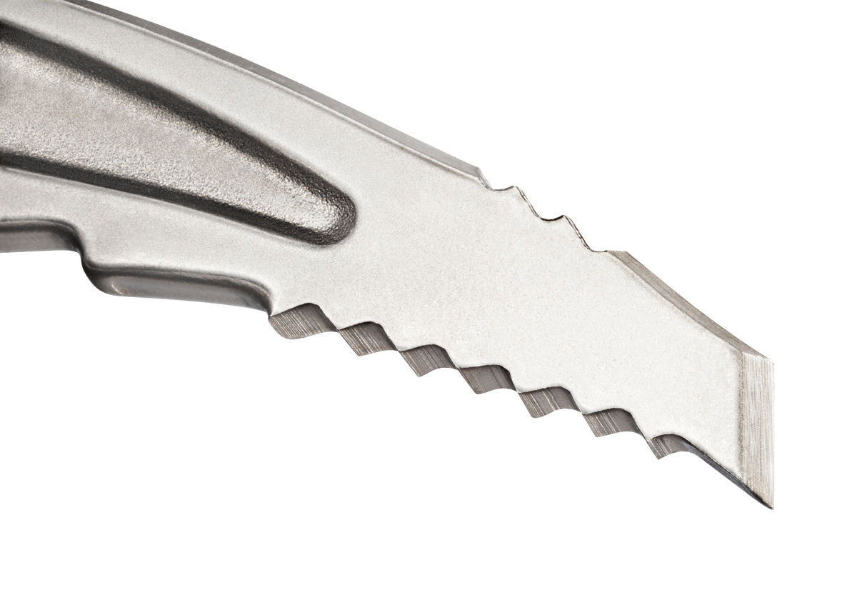 Petzl Summit Evo Ice Axe - Toothed steel pick with thin (3 mm) tip