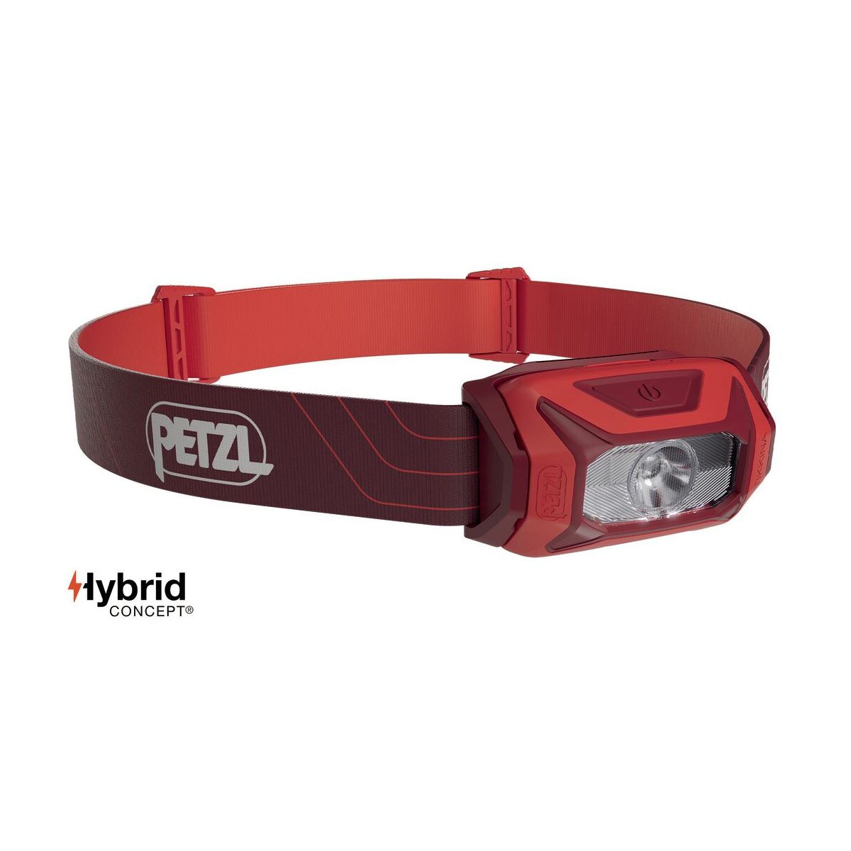 Petzl Tikkina® 300 Headlamp Red - Front Angle