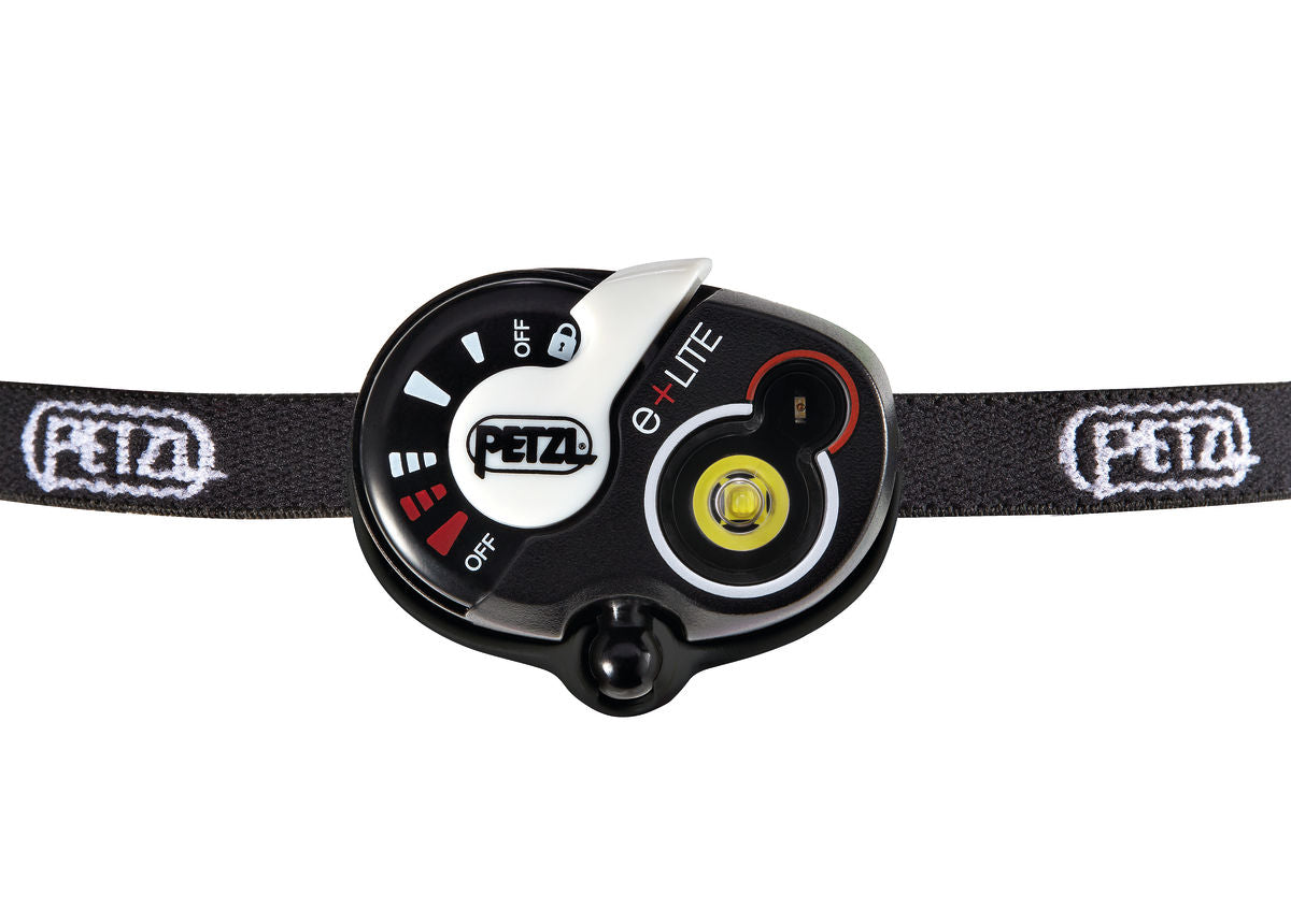 Petzl e+LITE® Emergency Headlamp - Continuous or strobe white/red light