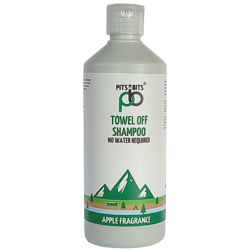 Pits & Bits® Towel Off Shampoo – Apple Outdoor Action