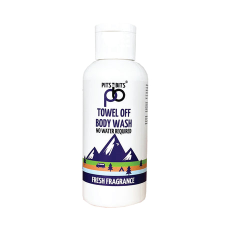 Pits & Bits Towel Off Body Wash Outdoor Action