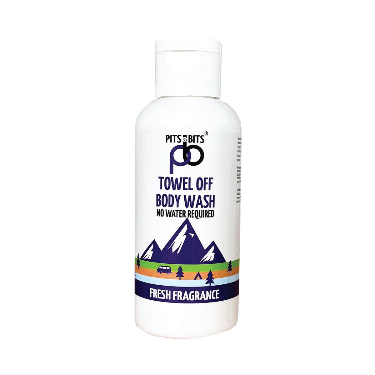 Pits & Bits® Towel Off Fresh Fragrance Body Wash