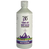 Pits & Bits® Towel Off Fresh Fragrance Body Wash 500ml - front packaging