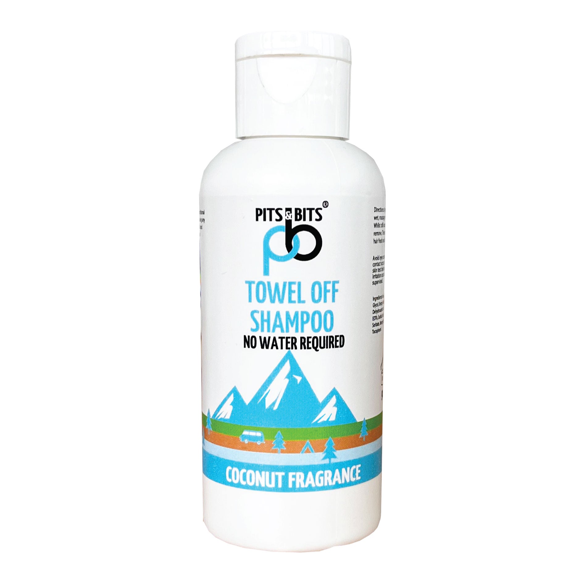 Pits & Bits® Towel Off Shampoo – Coconut