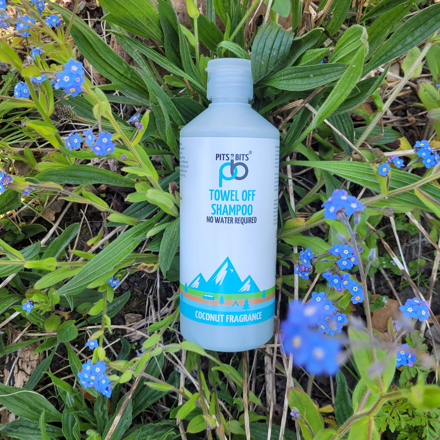 Pits & Bits® Towel Off Shampoo – Coconut