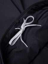 Ronhill Women's Tech 4.5" Twin Short Outdoor Action All Black- Drawcord