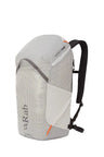 Rab Adrift 24L Day Pack in Pewter - Front View