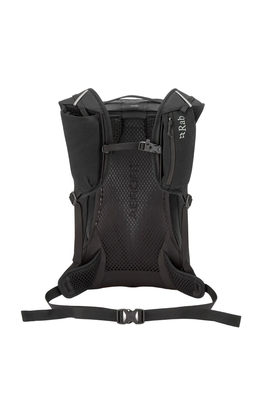 Rab Airox 18L Day Pack in Black - Back System Detail