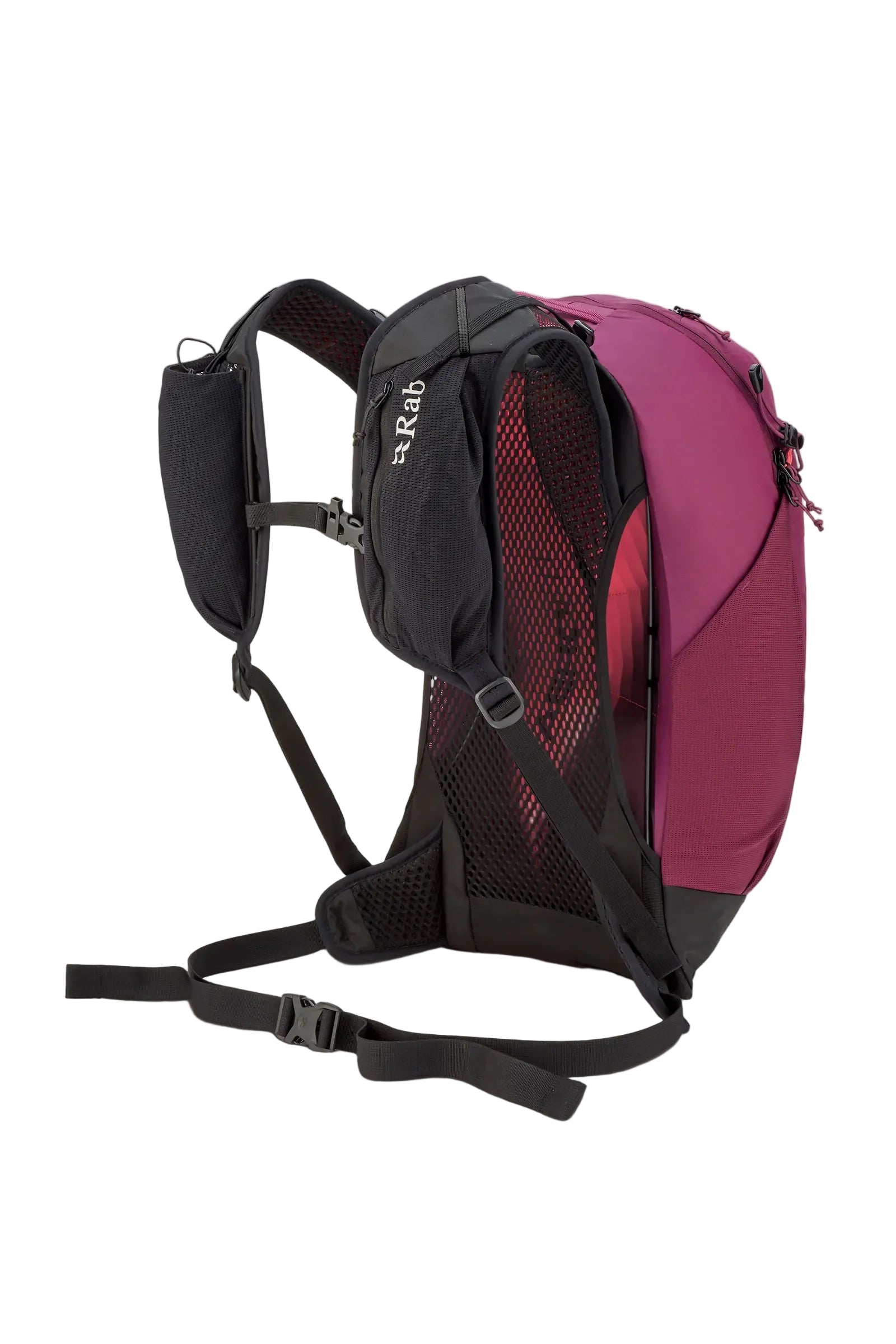 Rab Airox 18L Day Pack in Mulberry - Side View