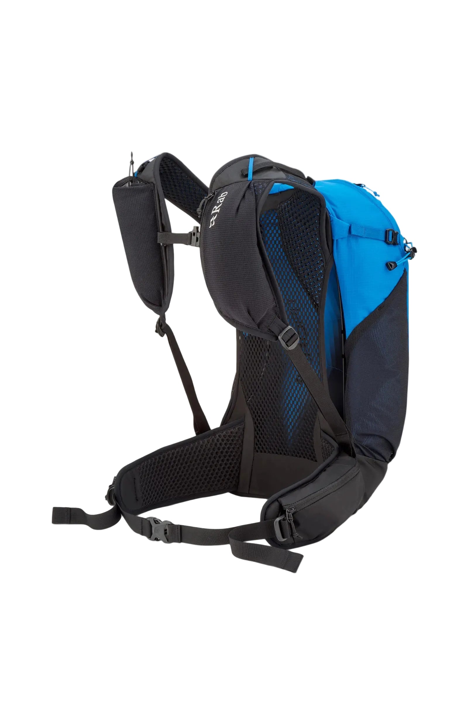 Rab Airox 24L Day Pack in Maya Blue/Black - Harness Detail