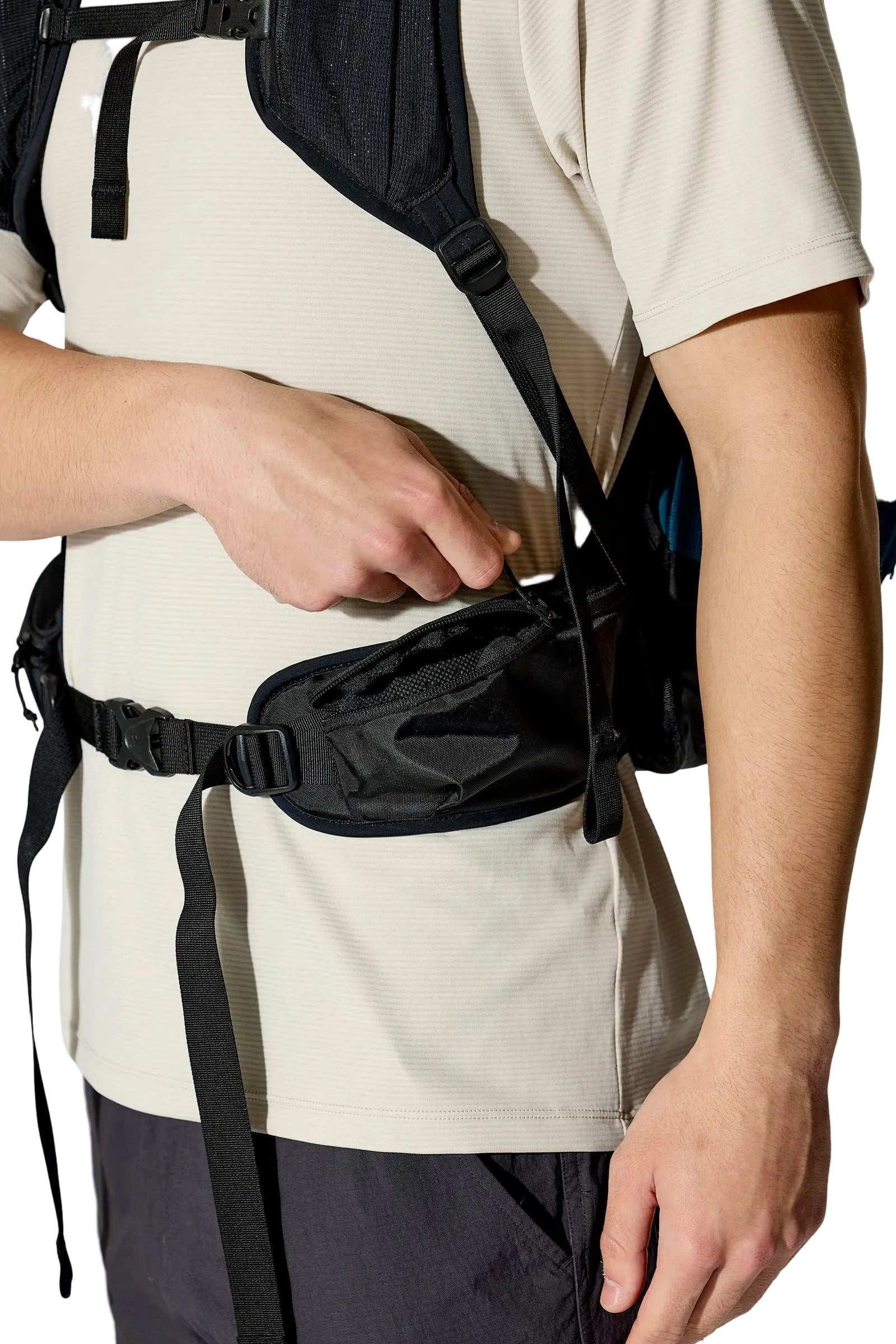 Rab Airox 24L Day Pack in Tempest Blue - Back System Detail
