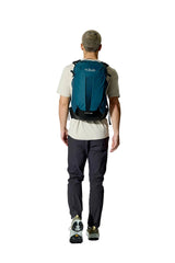 Rab Airox 24L Day Pack in Tempest Blue - Hipbelt Pocket Detail