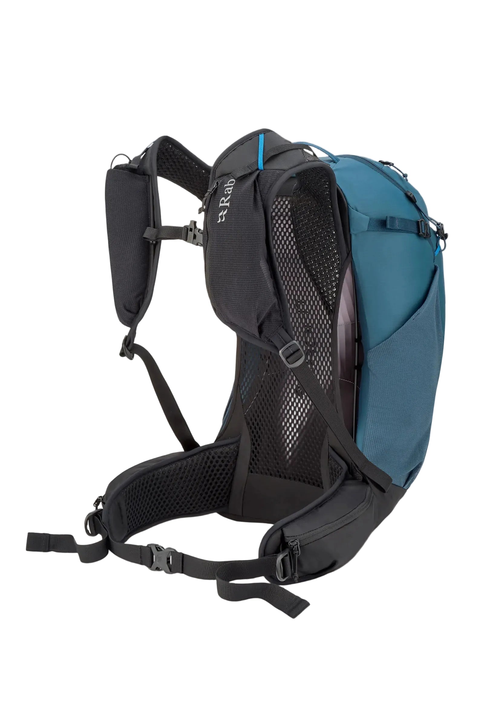 Rab Airox 24L Day Pack in Tempest Blue - On Model Front View Alt