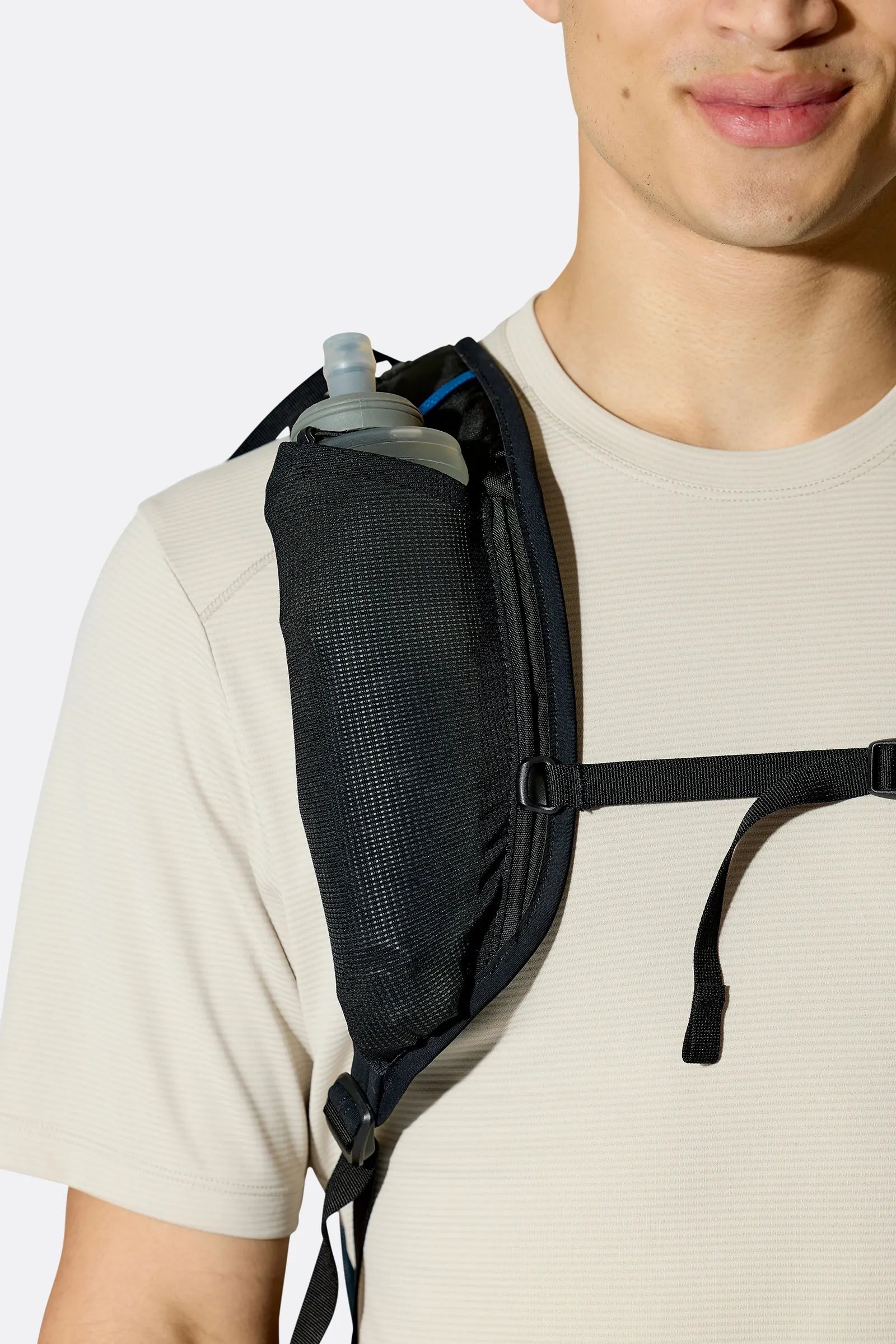Rab Airox 24L Day Pack in Tempest Blue - On Model Front View