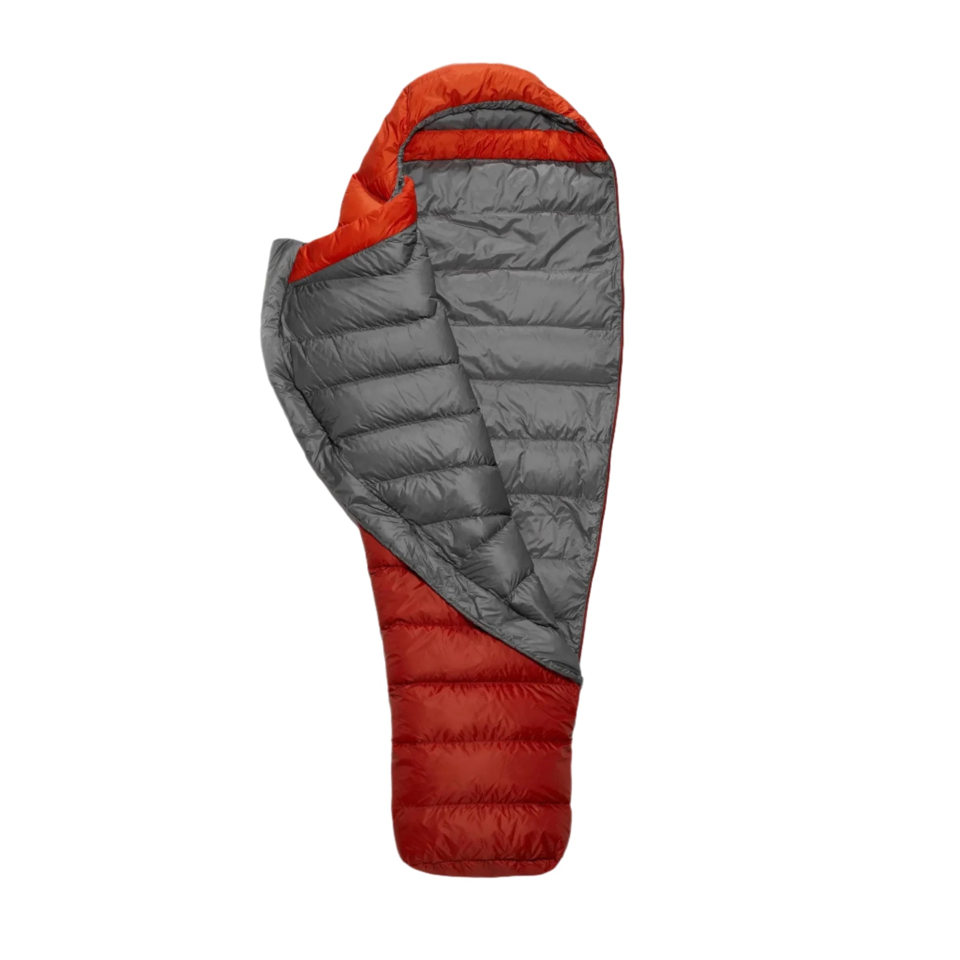 Rab Alpine 200 Sleeping Bag in Firecracker - Folded