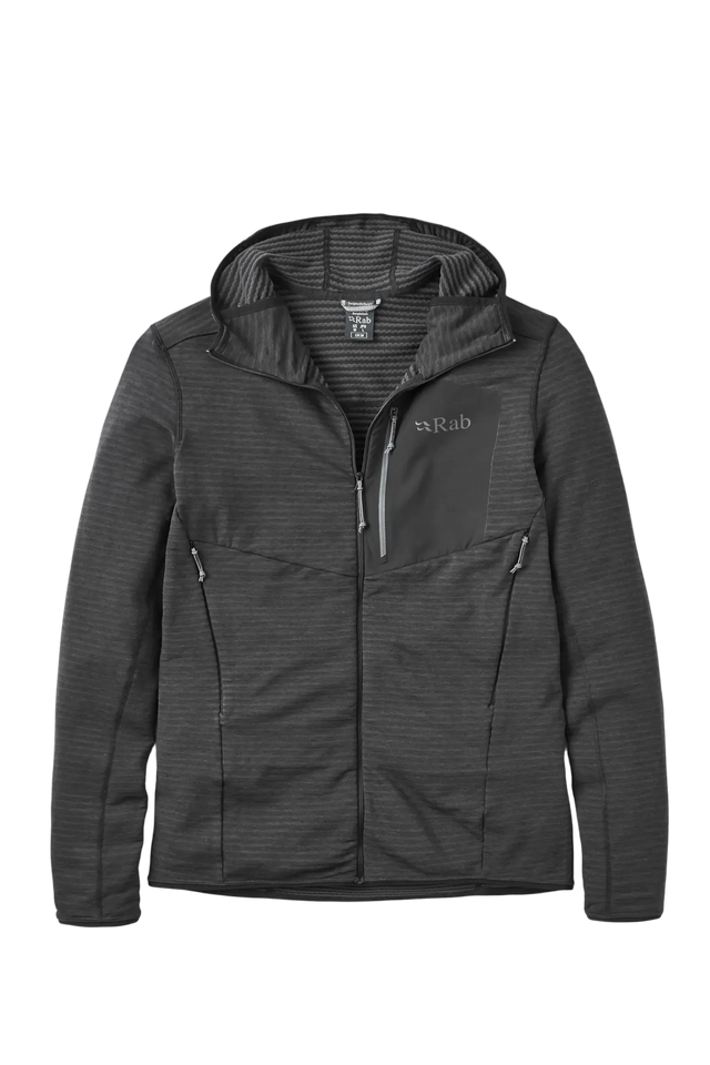 Rab Men's Ascendor Light Hoody in Black - front