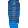 Rab Ascent Down Sleeping Bag (-12°C/10F) in Tempest Blue/Maya Blue - Front