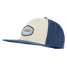 Rab Axion Badge Cap in Tempest Blue/Pebble - front