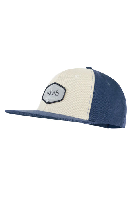 Rab Axion Badge Cap in Tempest Blue/Pebble - front