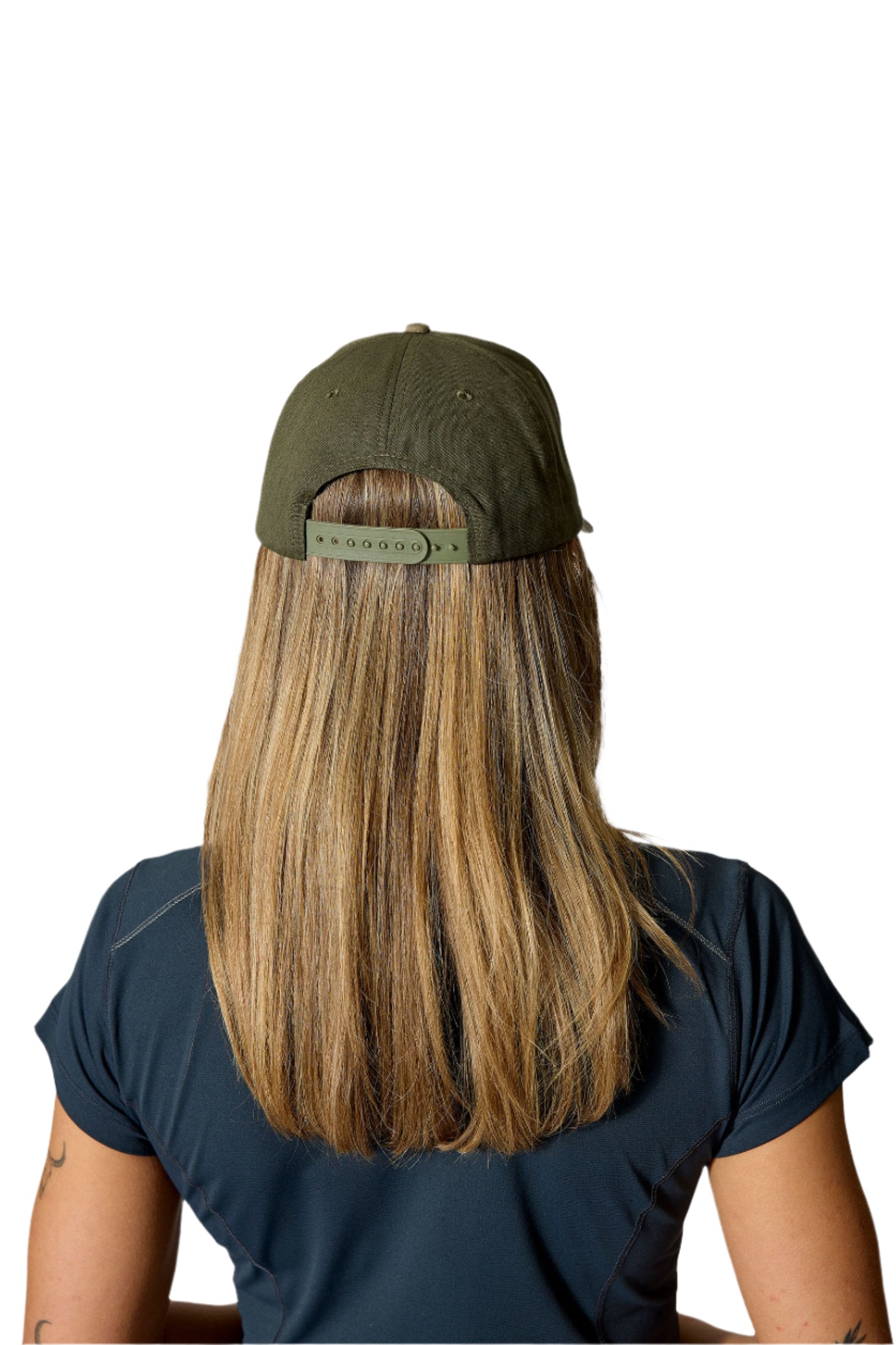 Rab Calet Embroidery Cap in Army/Light Khaki - Back