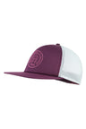 Rab Cirque Print Cap in Mulberry/Pewter - front