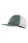 Rab Cirque Print Cap in Sage/Pewter - front