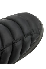 Rab Cirrus Hut Slipper in Black - quilting detail