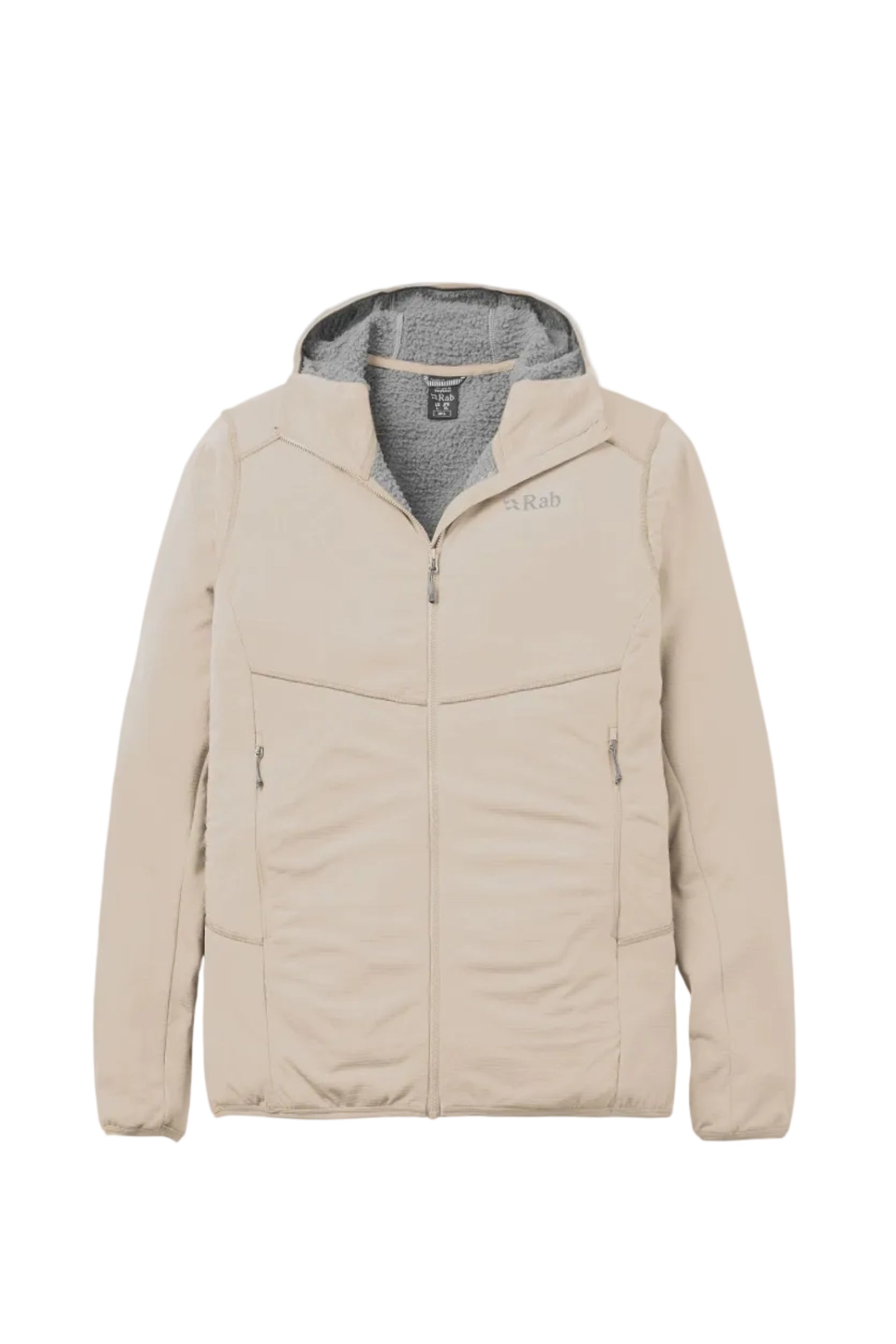 Rab Evolute Hoody in Dark Pebble - front