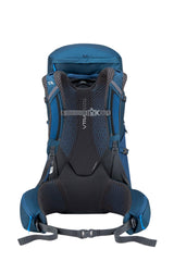 Rab Exion 38L Hiking Pack in Tempest Blue - Back View