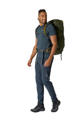Rab Exion 48L Hiking Pack in Army - On Model Front View