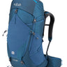 Rab Exion 48L Hiking Pack in Tempest Blue - Front View