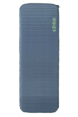 Rab Exosphere 3.5 Self-Inflating Sleep Mat in Orion Blue - Long Wide front