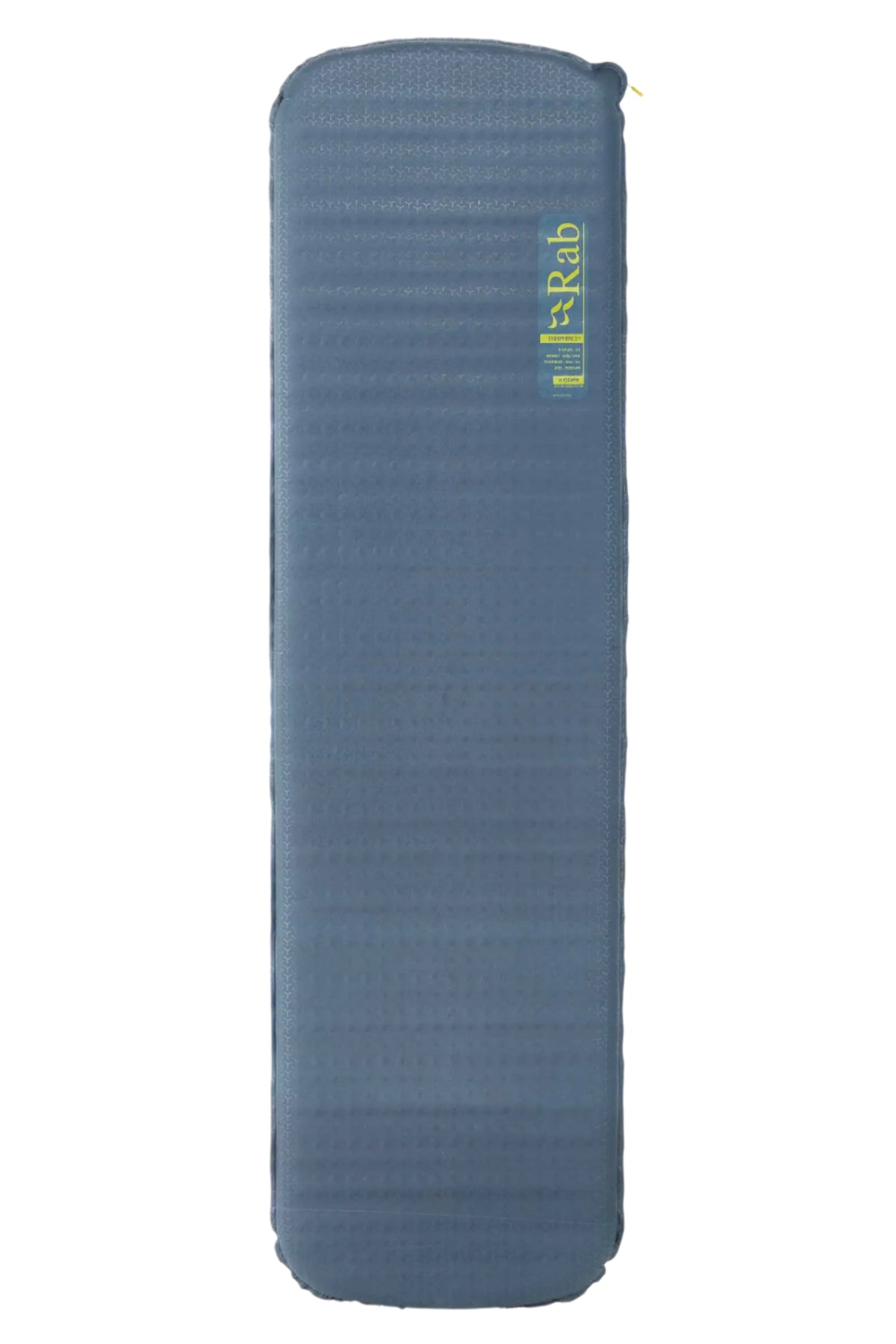 Rab Exosphere 3.5 Self-Inflating Sleep Mat in Orion Blue - Regular front