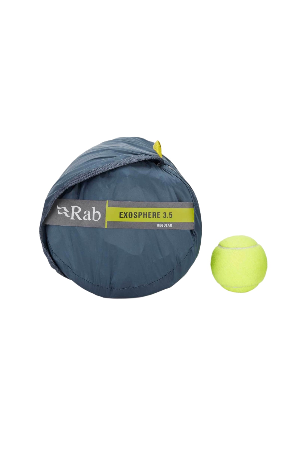 Rab Exosphere 3.5 Self-Inflating Sleep Mat in Orion Blue - packed top