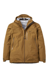 Rab Firewall Mountain Waterproof Jacket in Oak - front