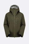 Rab Firewall Mountain Waterproof Jacket in Olive - front
