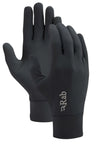 Rab Flux Liner Gloves in Beluga - Pair