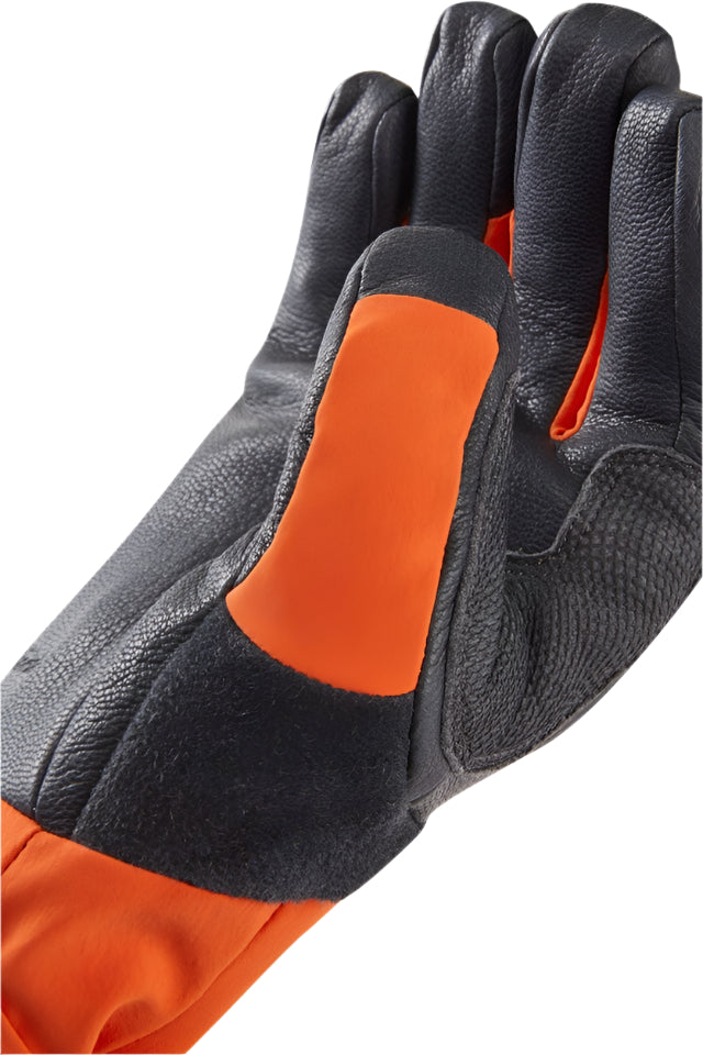 Rab Fulcrum GORE-TEX Gloves in Firecracker - finger detail