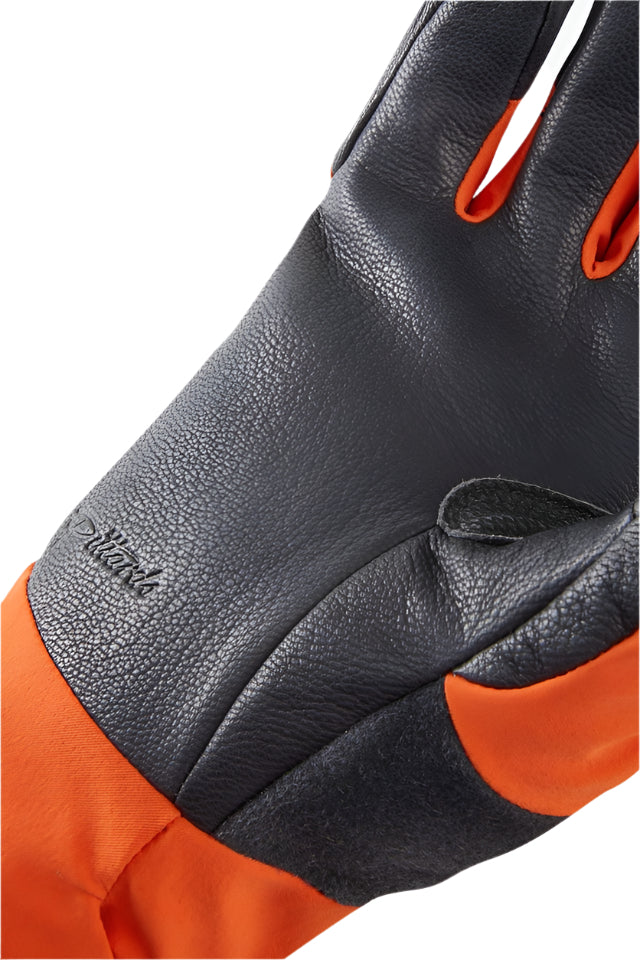 Rab Fulcrum GORE-TEX Gloves in Firecracker - fingertip detail