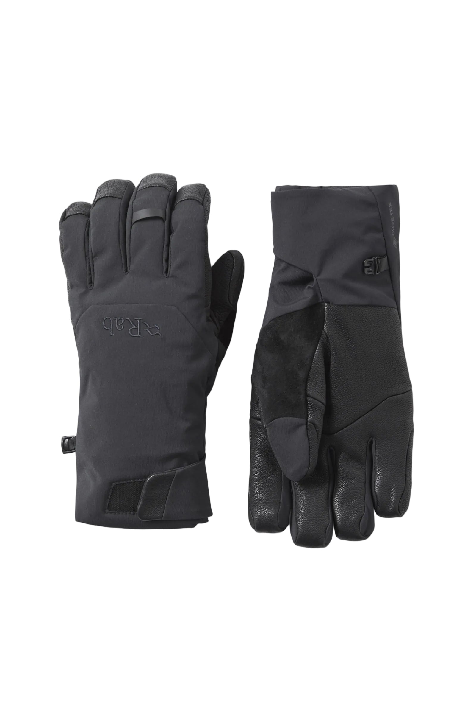 Rab Guide GORE-TEX Gloves in Black - front