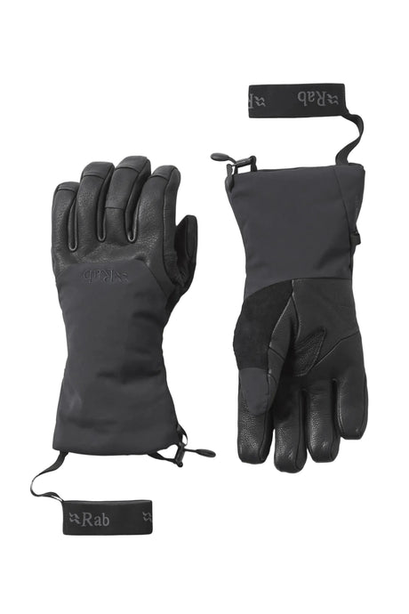 Rab Guide GTX Gauntlets in Black - front