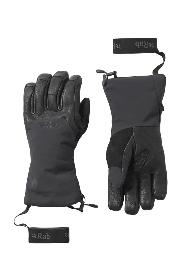 Rab Guide GTX Gauntlets in Black - front