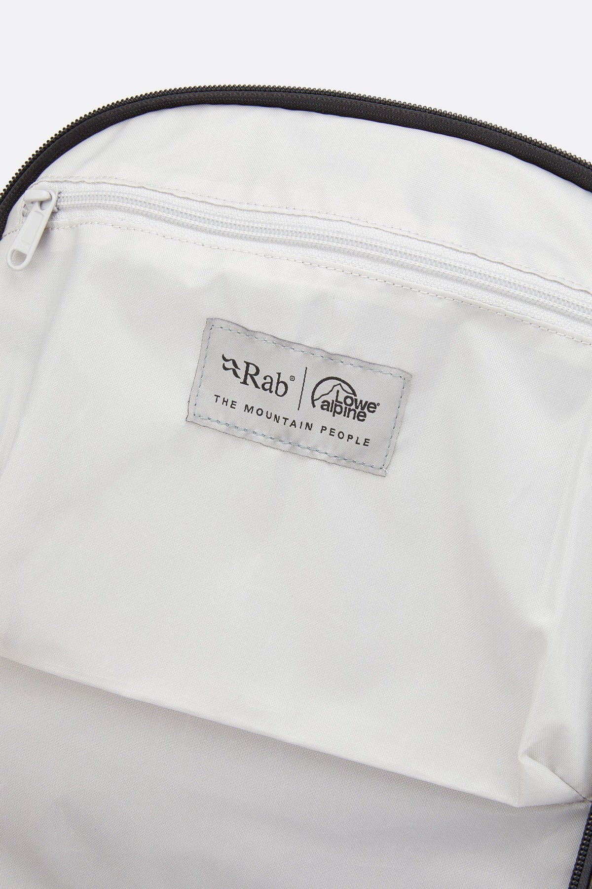 Rab Khroma 22L Ski Pack in Pewter - Label Detail