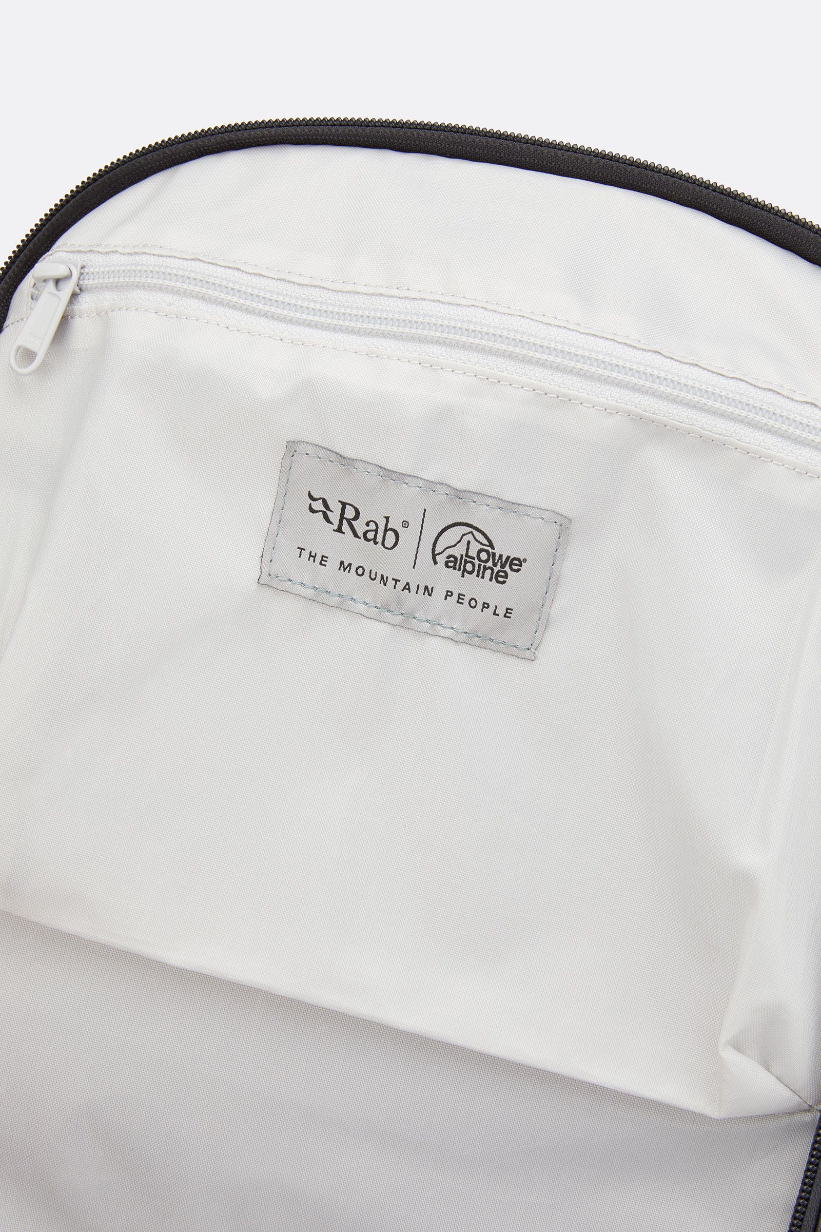 Rab Khroma 22L Ski Pack in Pewter - Label Detail